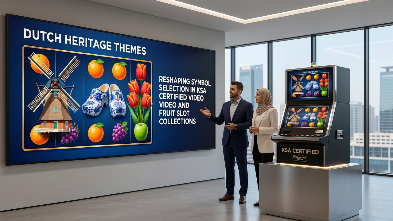 Close-up van rollen met Nederlandse erfgoedsymbolen in een KSA-gelicentieerde fruit- en videoslot