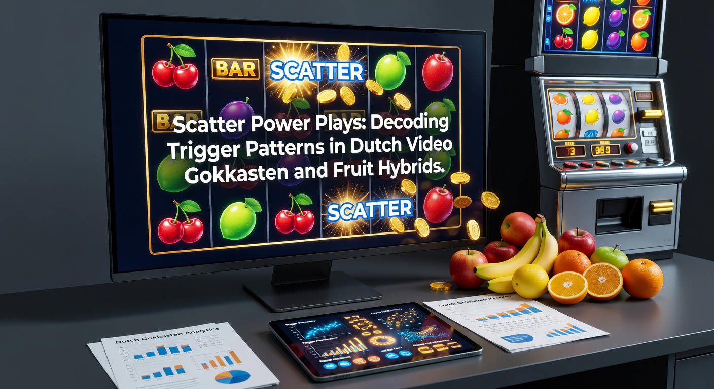 Scatter-symbolen activeren bonusronde in een Nederlandse video gokkast met fruit hybride elementen