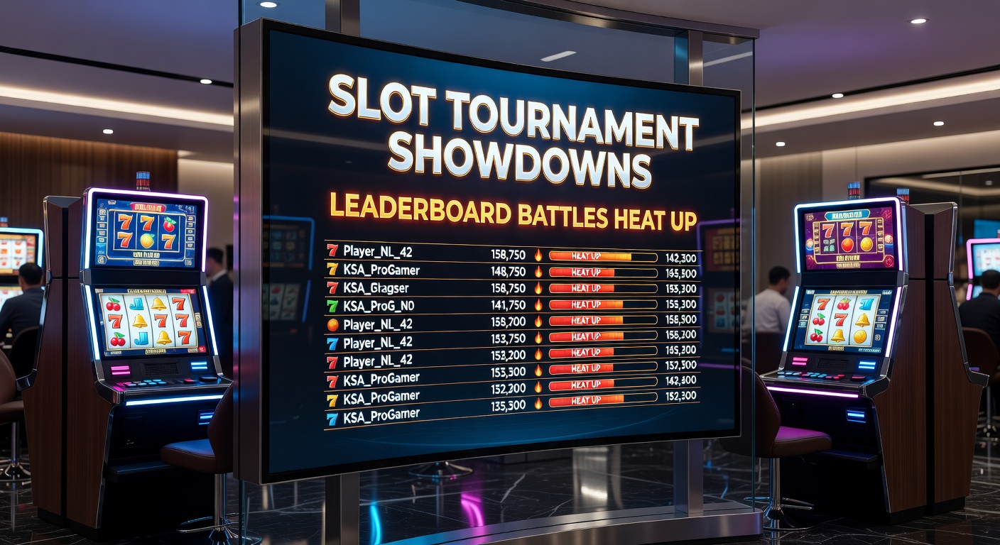 Spannende slot toernooi leaderboard met spelers die strijden om de topposities op een Nederlands KSA-platform