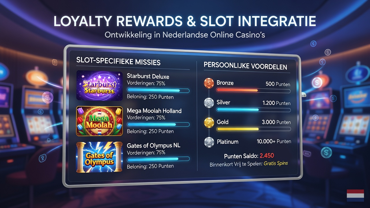 Spelers die loyaliteitspunten verzamelen op specifieke slots